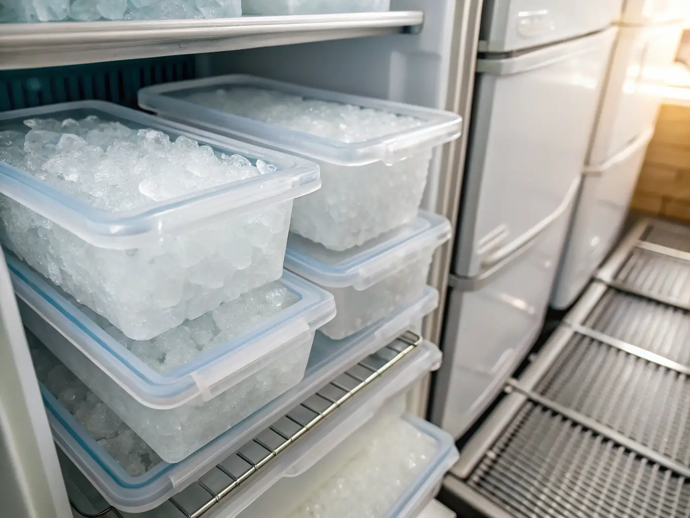 An image of various types of specimen containers (urine, blood, swab) neatly organized, representing the comprehensive range of specimen types handled.